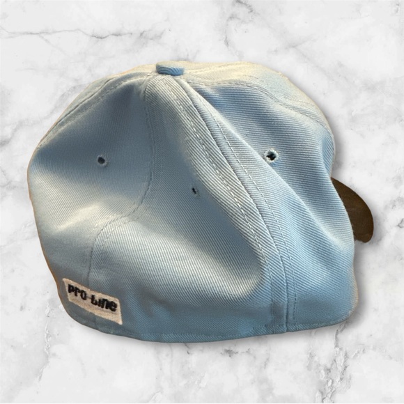 Vintage North Carolina Tar Heels Fitted Size 7 3/8 Cap - Picture 3 of 4